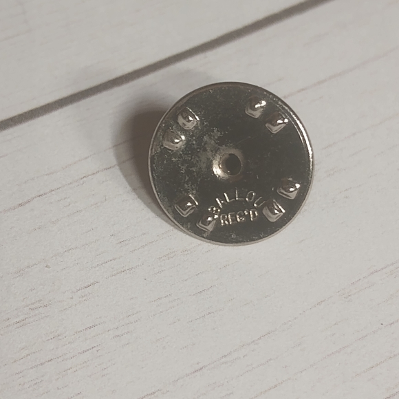 Vintage Ballou Reg'd signed silver boot pin - Picture 4 of 4